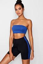 Boohoo Anna Fit Stripe Cycling Shorts