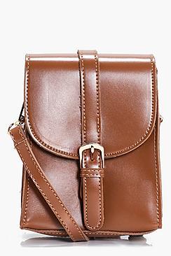 Boohoo Isabelle Buckle Detail Cross Body