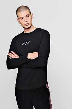 Boohoo Oversized Original Man L/s T-shirt