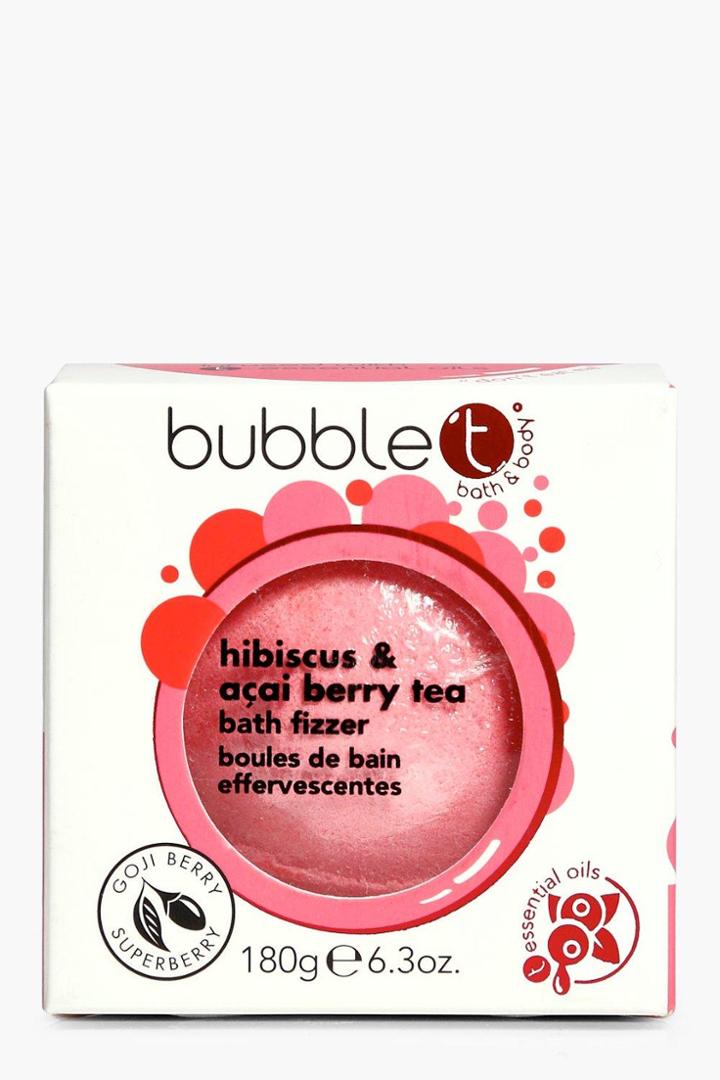 Boohoo Hibiscus Bath Fizzer Red