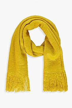 Boohoo Neon Heavyweight Scarf