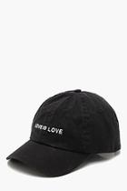 Boohoo Pride Love Is Embroidered Cap