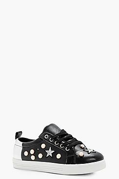 Boohoo Flat Trainers