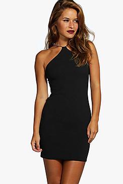 Boohoo Petite  Strappy Bodycon Dress