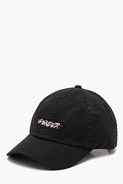 Boohoo Pride End Gender Embroidered Cap