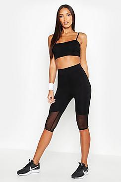 Boohoo Fit Basic 3/4 Gym Leggings