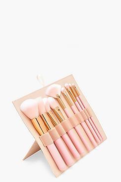 Boohoo Boutique 10pc Brush Set With Case