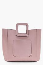 Boohoo Eve Front Pocket Tote Bag
