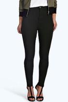 Boohoo Petite Jane High Rise Stretch Tube Jean