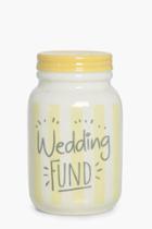 Boohoo Wedding Fund Money Box Yellow