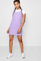 Boohoo Susie Square Neck Denim Bodycon Dress