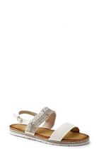 Boohoo Embellished Two Part Sandals