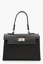 Boohoo Crosshatch & Lock Mini Grab Bag