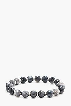Boohoo Black Bead Bracelet