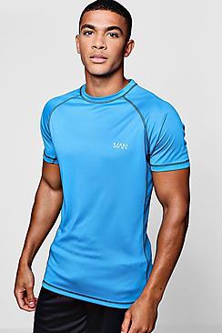 Boohoo Active Gym Raglan T-shirt