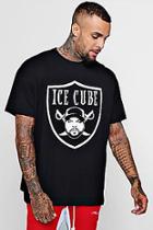 Boohoo Ice Cube Raider Print T-shirt