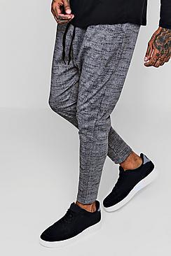 Boohoo Flecked Smart Jogger Pants