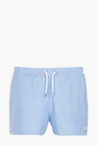 Boohoo Aqua Short Swim Short With Embroidery Aqua