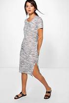 Boohoo Caroline Button Through Midaxi Dress