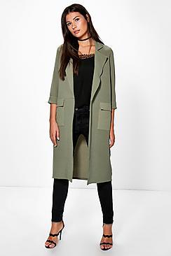 Boohoo Natasha Pocket Duster