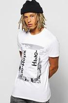 Boohoo Russian Slogan T Shirt