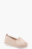 Boohoo Imogen Tonal Flatform Espadrilles