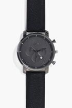 Boohoo All Black Sports Watch Black