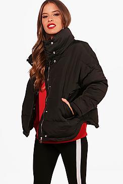 Boohoo Petite Claire Padded Coat