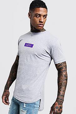 Boohoo Man Box Step Hem T-shirt