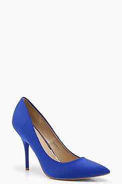 Boohoo Pointed Toe Mid Heel Shoes