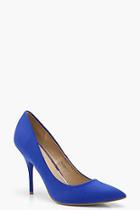 Boohoo Pointed Toe Mid Heel Shoes