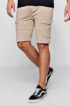 Boohoo Jersey Cargo Shorts