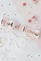 Boohoo Maid Of Honour Sash