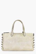 Boohoo Emily Stud Detail Bowler Bag