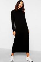 Boohoo Roll Neck Knitted Dress