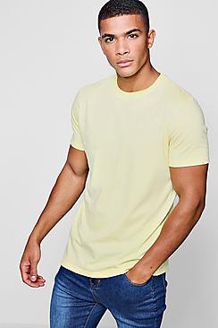 Boohoo Regular Fit Crew Neck T-shirt