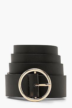 Boohoo Circle Ring Belt