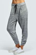 Boohoo Katie Knitted Jogger Grey