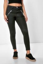 Boohoo Petite Taylor Zip Pocket Skinny Jean Black