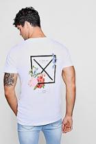 Boohoo Back Print T-shirt In Regular Fit