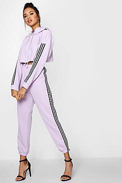 Boohoo Amber Athleisure Stripe Jogger