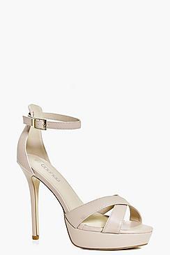 Boohoo Emilia Cross Front Platform