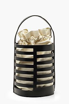 Boohoo Cage Detail Pouch Grab Bag