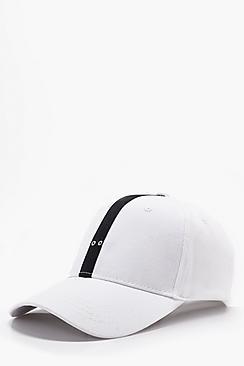 Boohoo Grosgrain Stripe Cap