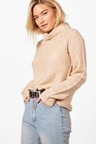 Boohoo Emma Soft Knit Turtle Neck Jumper