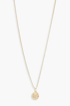 Boohoo Virgo Constellation Pendant Necklace