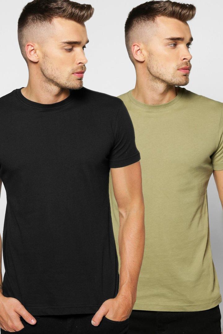 Boohoo 2 Pack T Shirts Multi