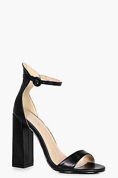 Boohoo Harriet 2 Part Heels