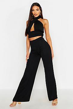 Boohoo Wide Leg Trousers