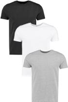 Boohoo 3 Pack Slim Fit T Shirts Multi